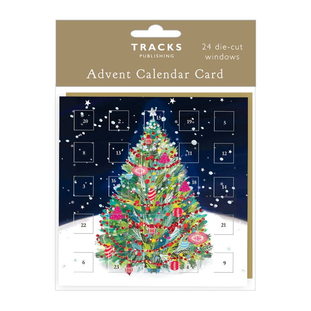 ACC012 Advent Calendar Card