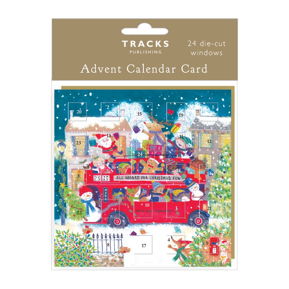 ACC014 Advent Calendar Card